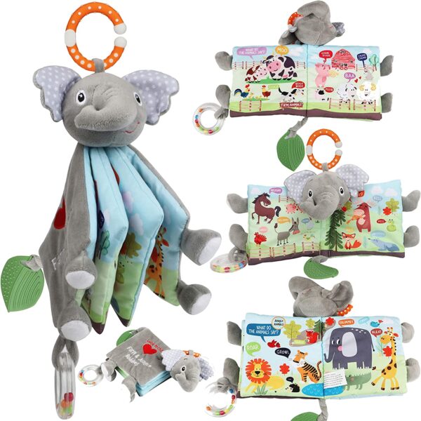 Elephant Fabric Infant Books