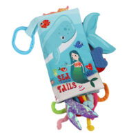 Tails Cloth Book Sea Animals with Teether