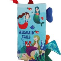 Tails Cloth Book Mermaid with Teether