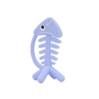 Teether 3D Fish - Baby Blue