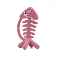 Teether 3D Fish - Pink