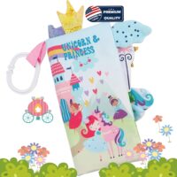 Tails Cloth Book Unicorn