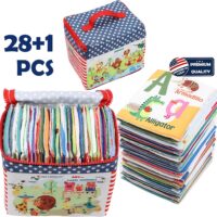 Cloth Flash Cards with bag