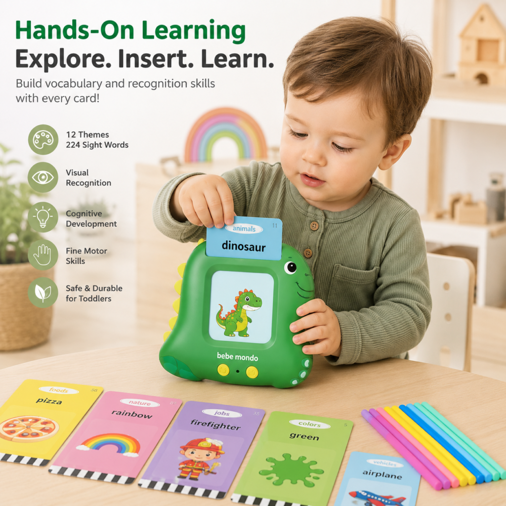 talking flashcards for toddlers babies 1-2-3-4 years old early learning