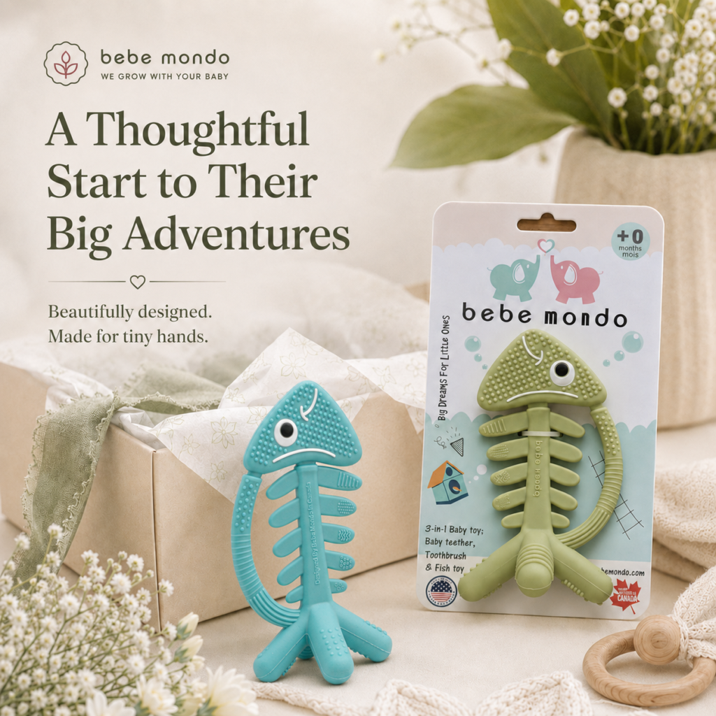baby fish teethers silicone teething toys for babies 0-6 months