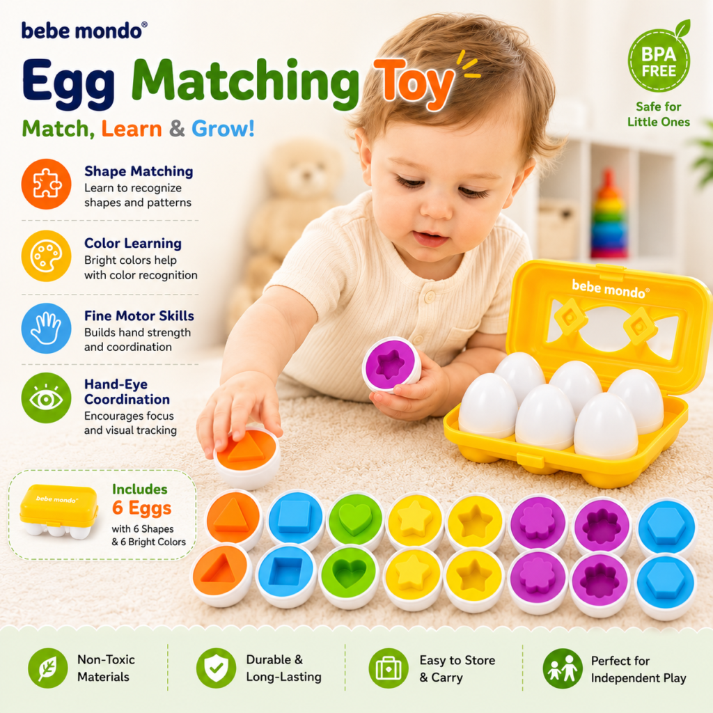 my first educational learning toddler toys, egg toys for infants and toddlers, boys and girls, bonding toy for babies and parents