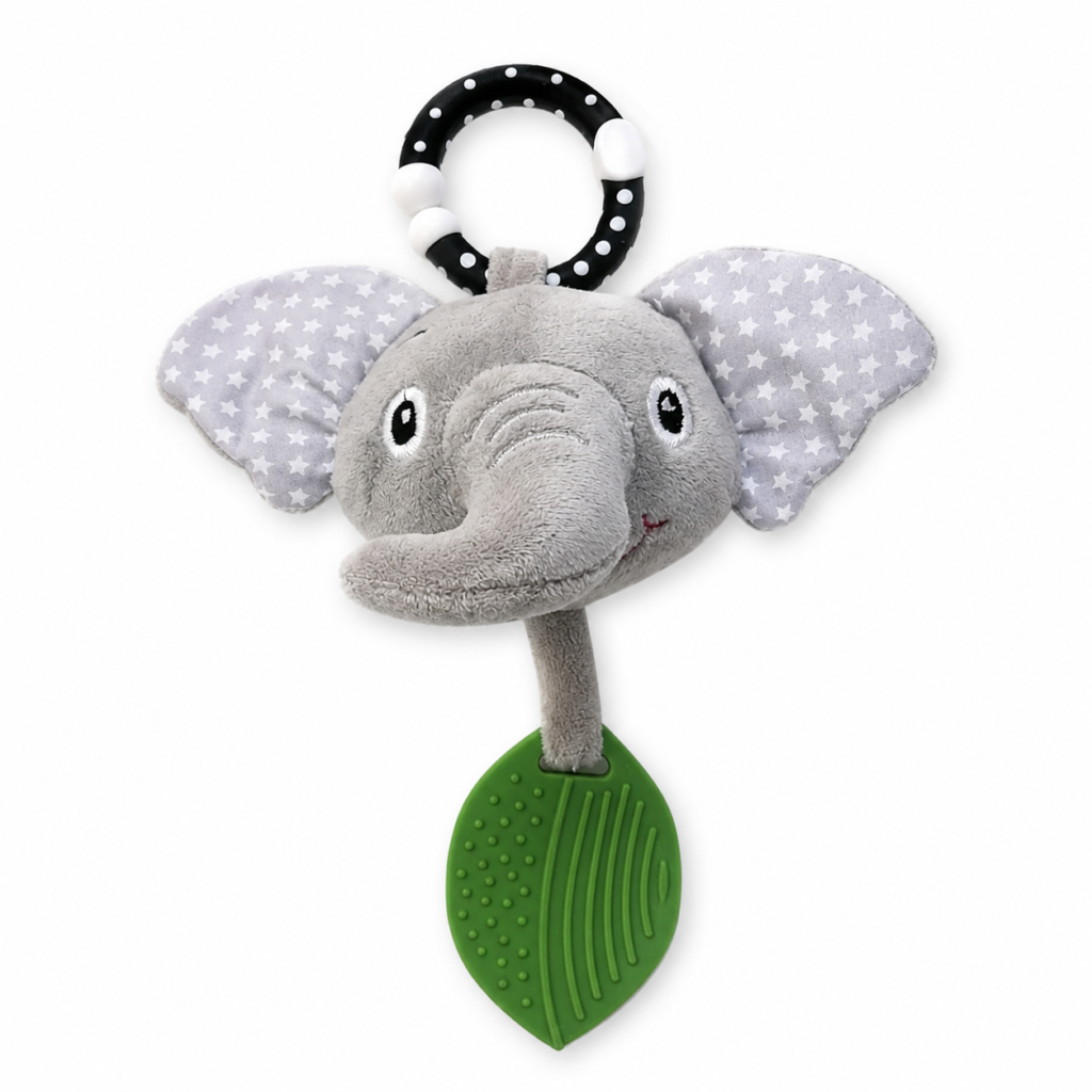 baby elephant teething toys and ring teether for infants and newborns new design